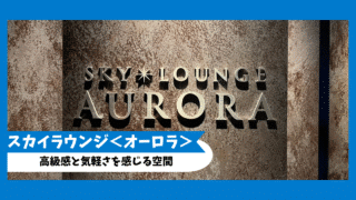 【体験レポ】スカイラウンジ<オーロラ>@京王プラザホテル|新宿45階で味わう絶景フレンチディナー